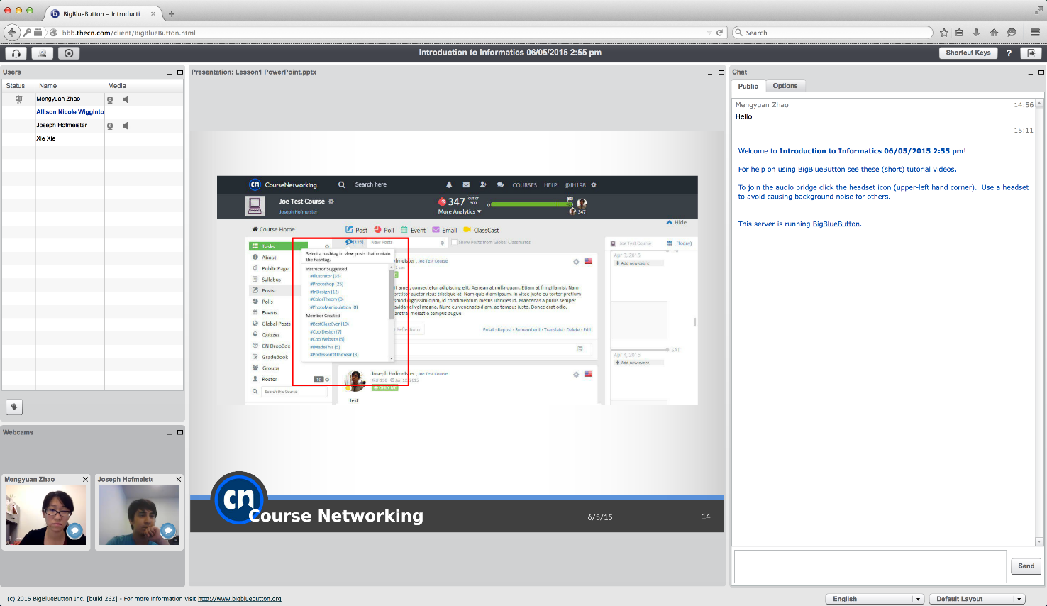 CourseNetworking